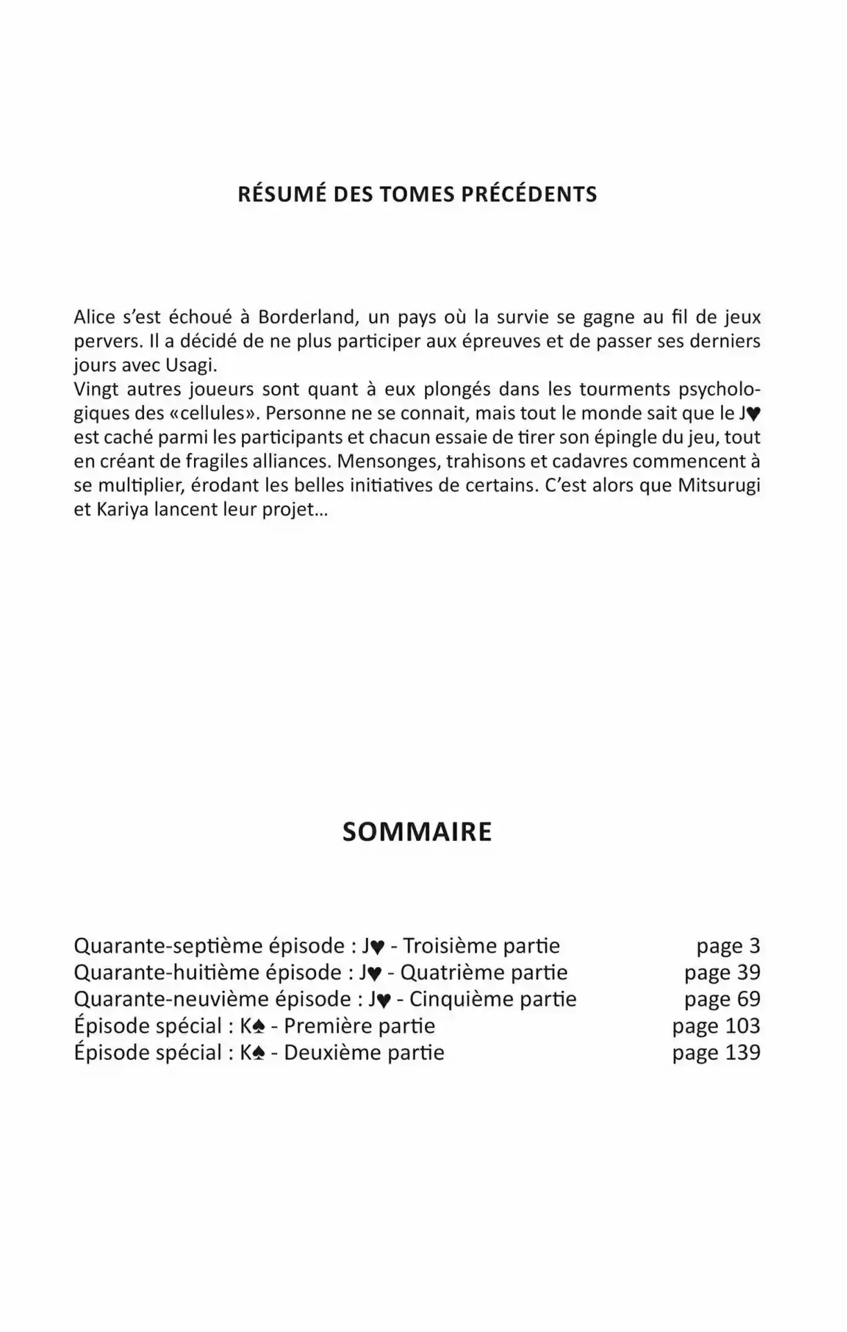 Read Alice in Borderland FR Manga Online