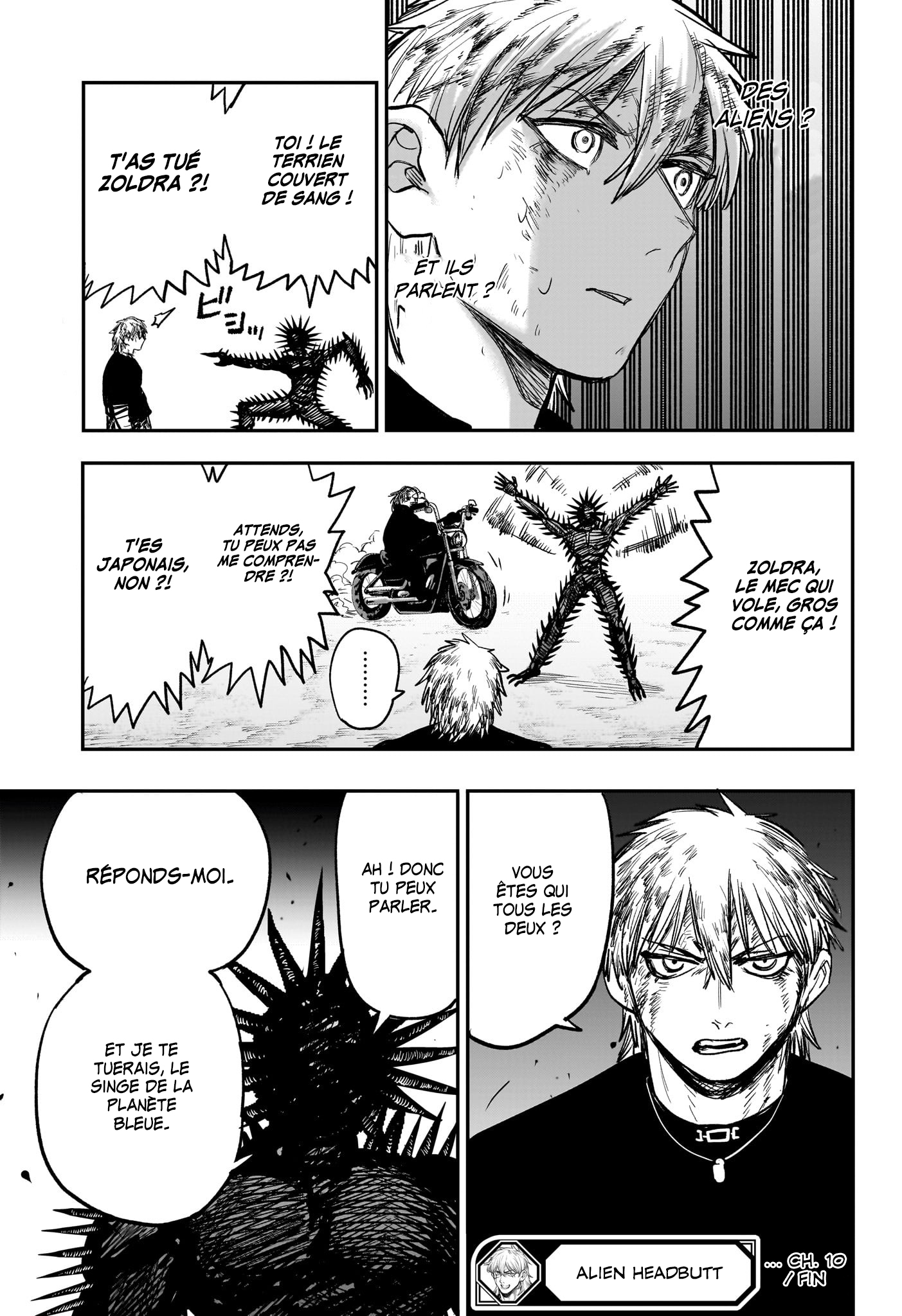 Read Alien Headbutt FR Manga Online