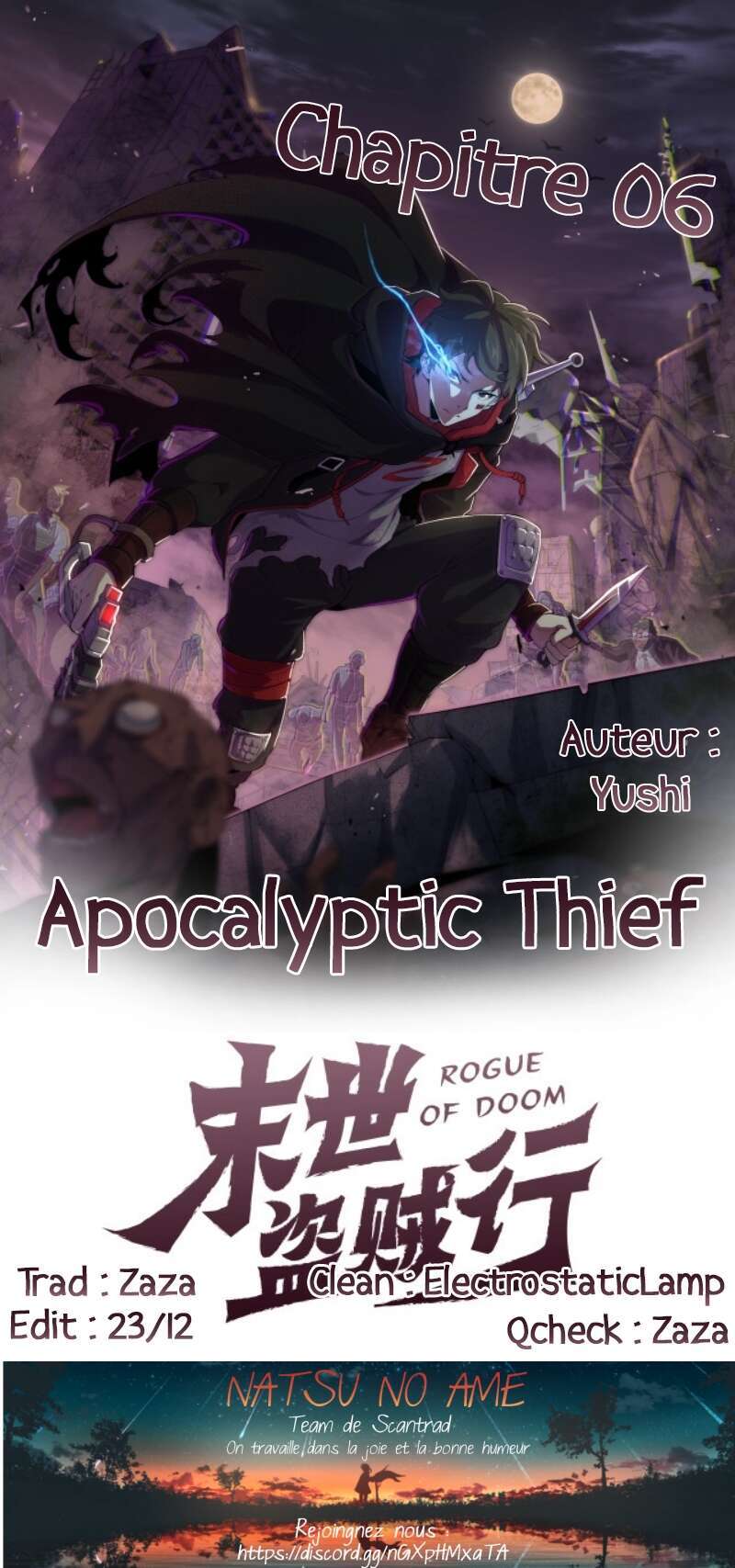 Read Apocalyptic Thief FR Manga Online