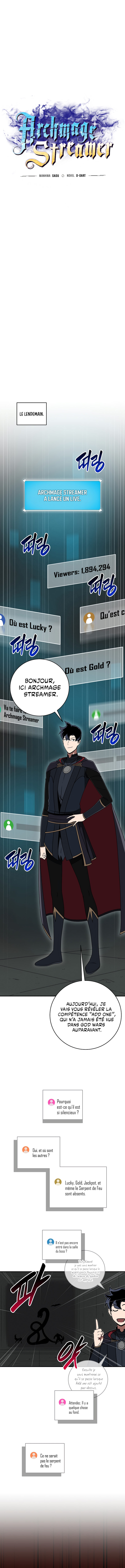 Read Archmage Streamer FR Manga Online