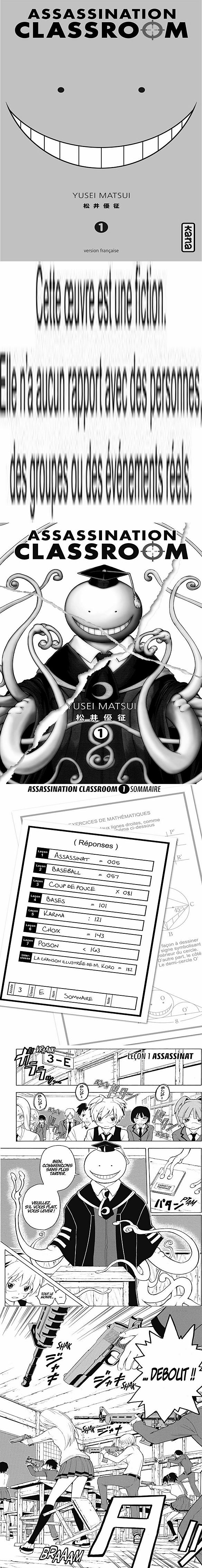 Read Assassination Classroom FR Manga Online