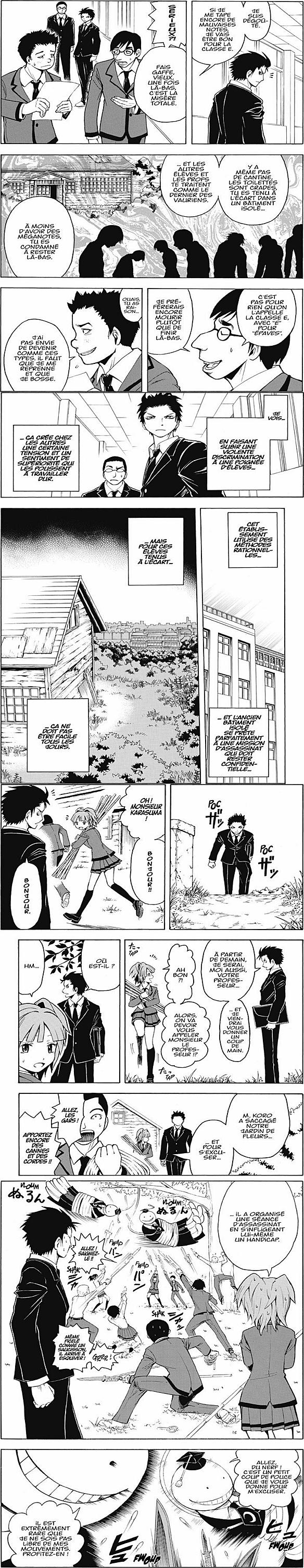 Read Assassination Classroom FR Manga Online