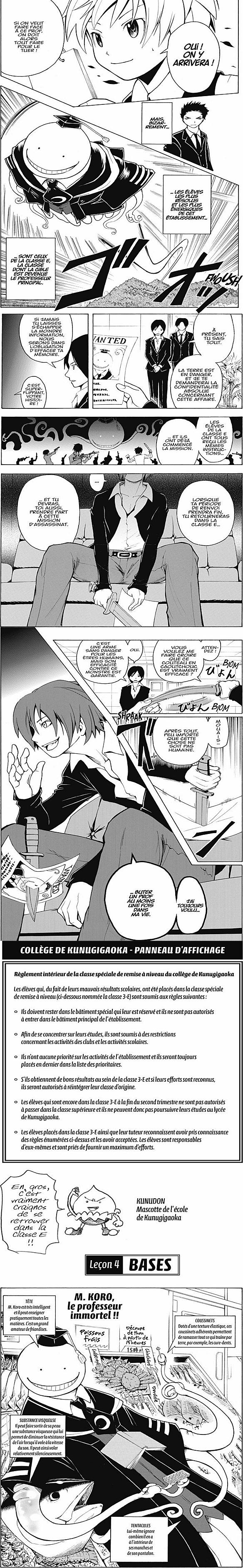 Read Assassination Classroom FR Manga Online