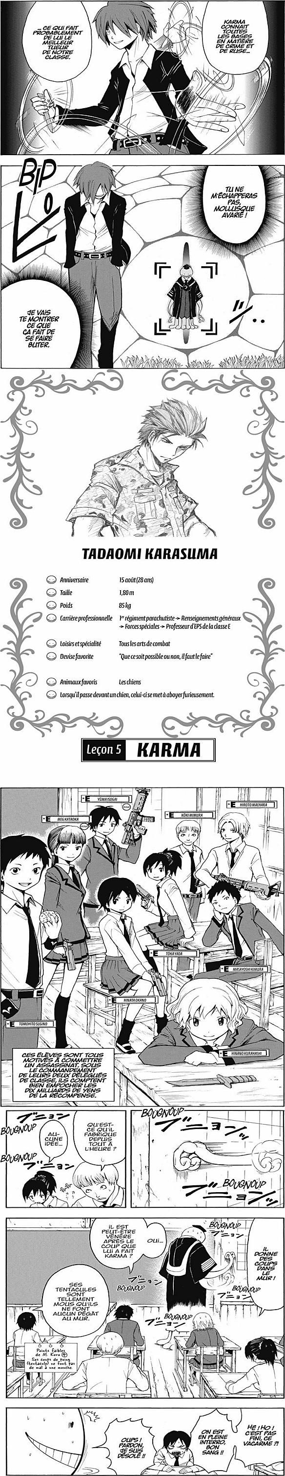 Read Assassination Classroom FR Manga Online