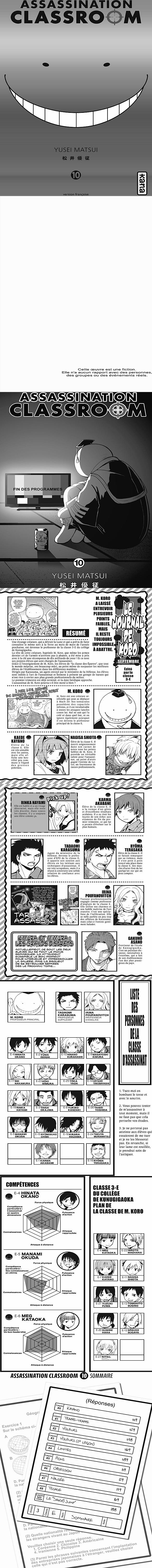 Read Assassination Classroom FR Manga Online