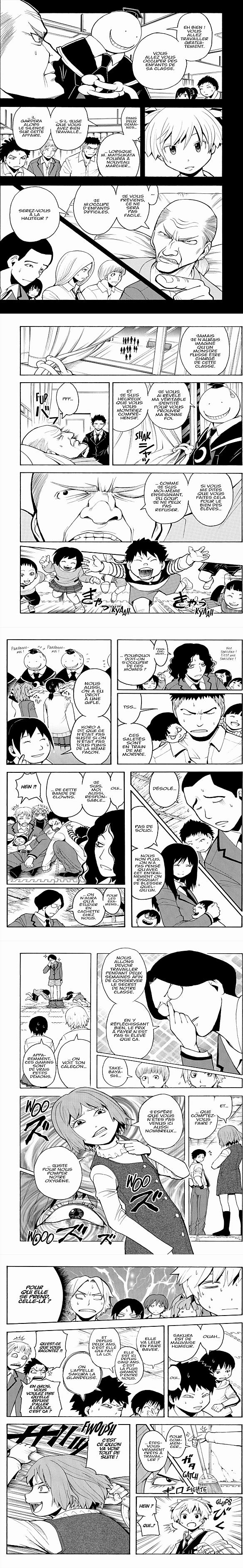 Read Assassination Classroom FR Manga Online