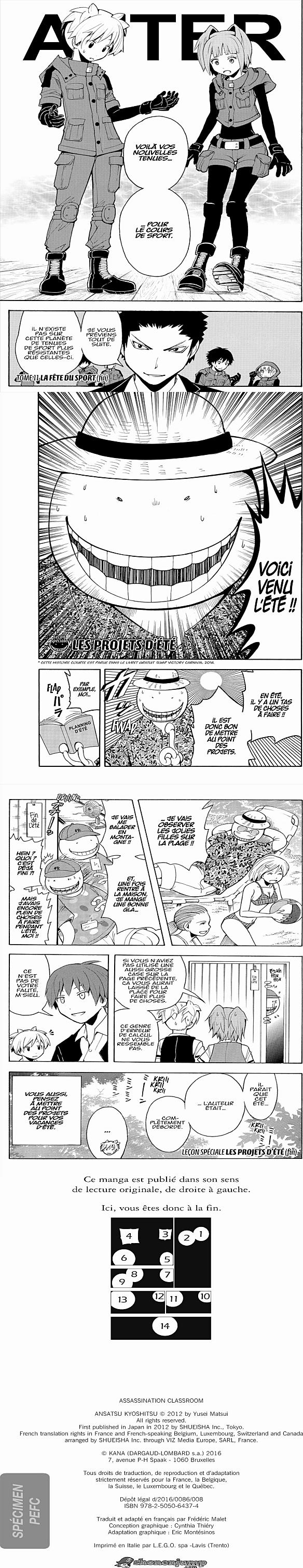 Read Assassination Classroom FR Manga Online
