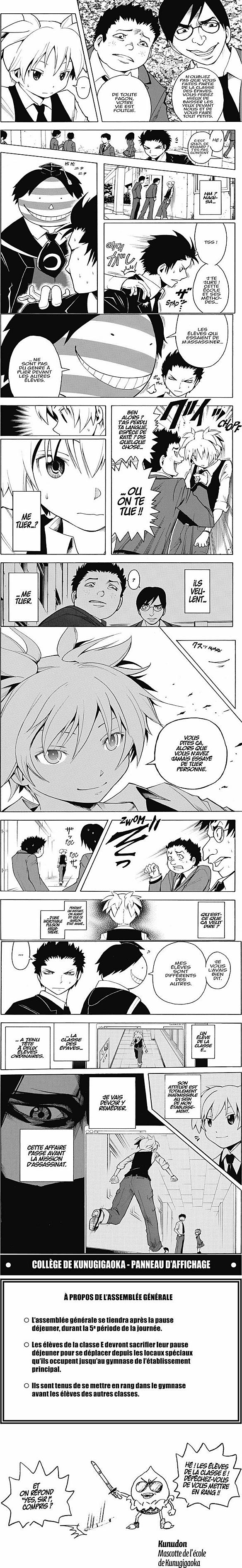 Read Assassination Classroom FR Manga Online
