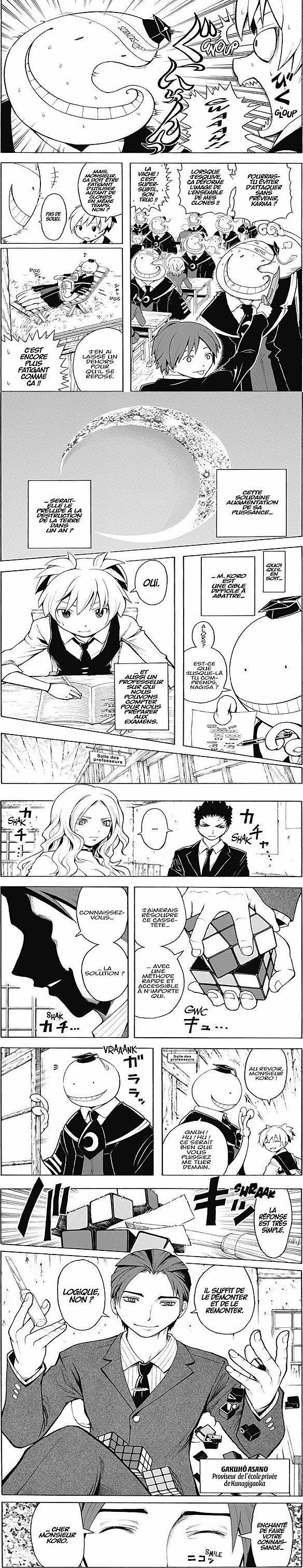 Read Assassination Classroom FR Manga Online