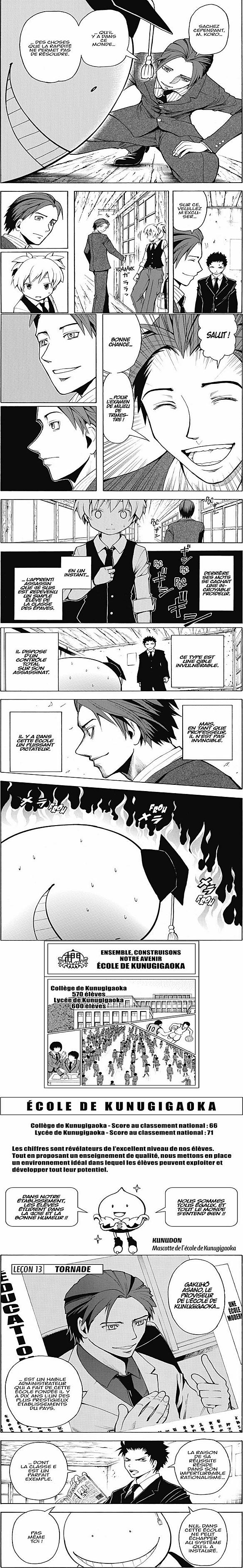Read Assassination Classroom FR Manga Online