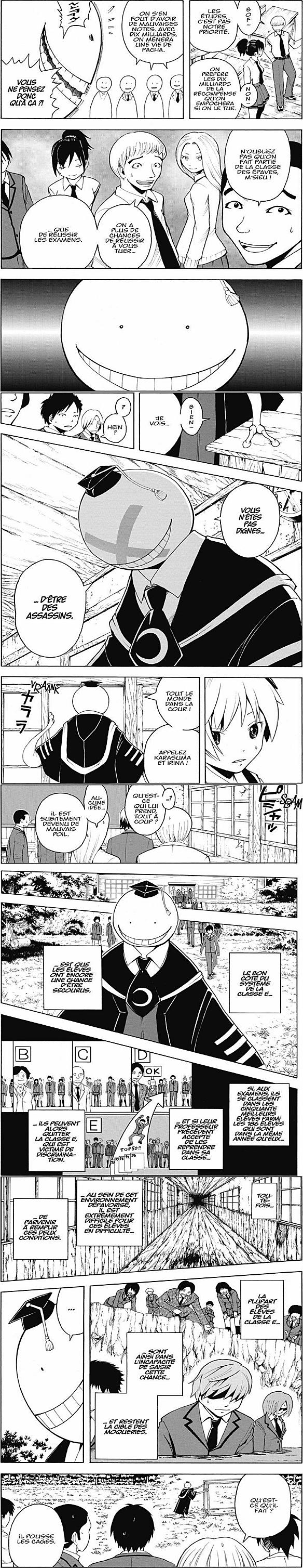 Read Assassination Classroom FR Manga Online