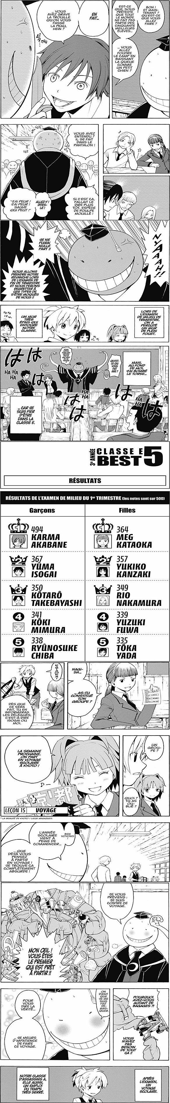 Read Assassination Classroom FR Manga Online