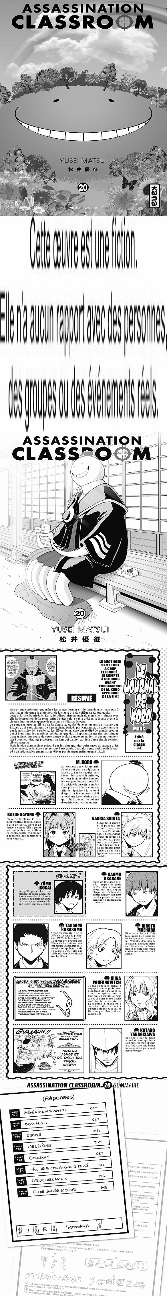 Read Assassination Classroom FR Manga Online