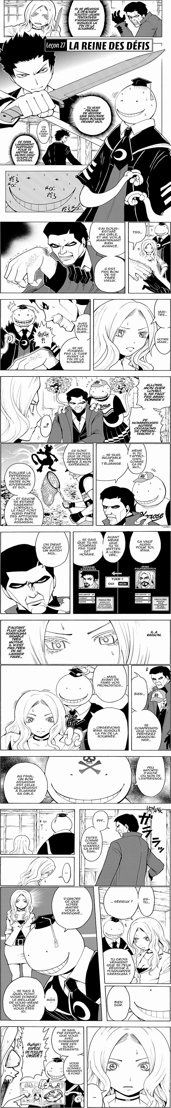 Read Assassination Classroom FR Manga Online
