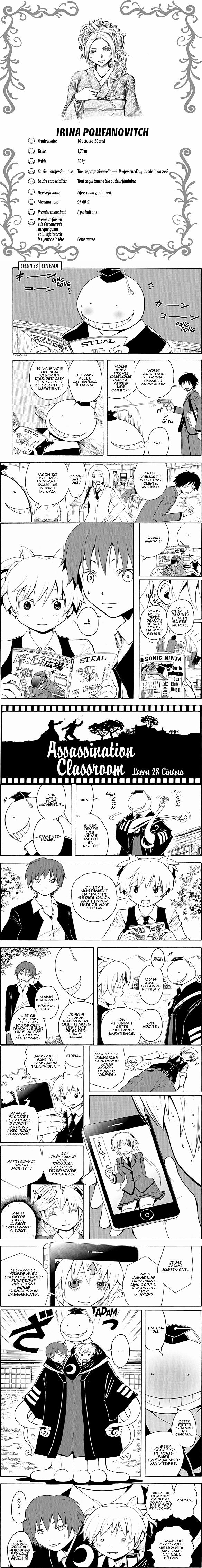 Read Assassination Classroom FR Manga Online