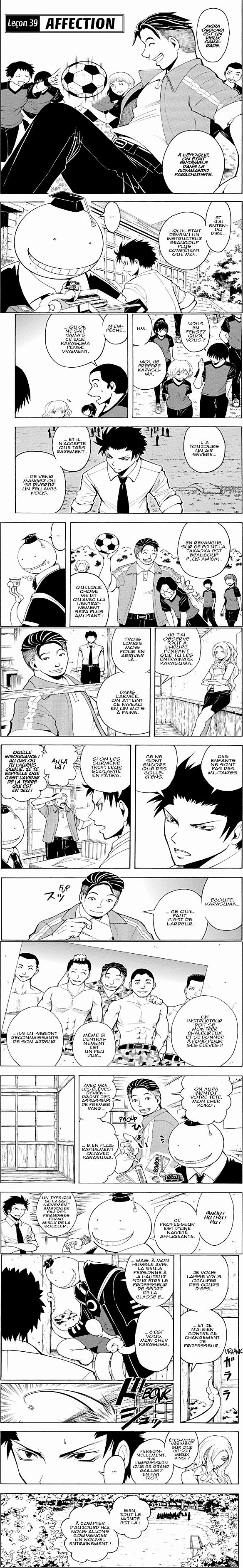 Read Assassination Classroom FR Manga Online