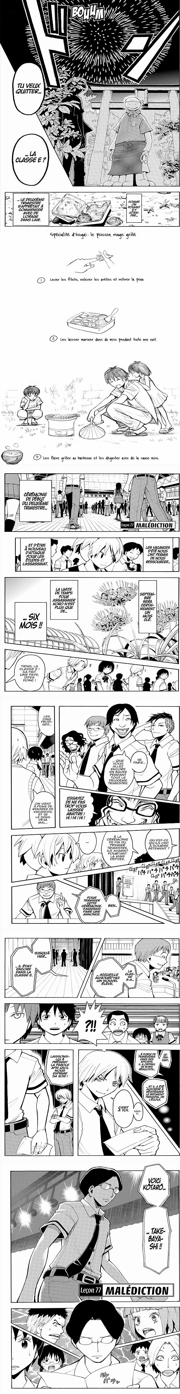 Read Assassination Classroom FR Manga Online