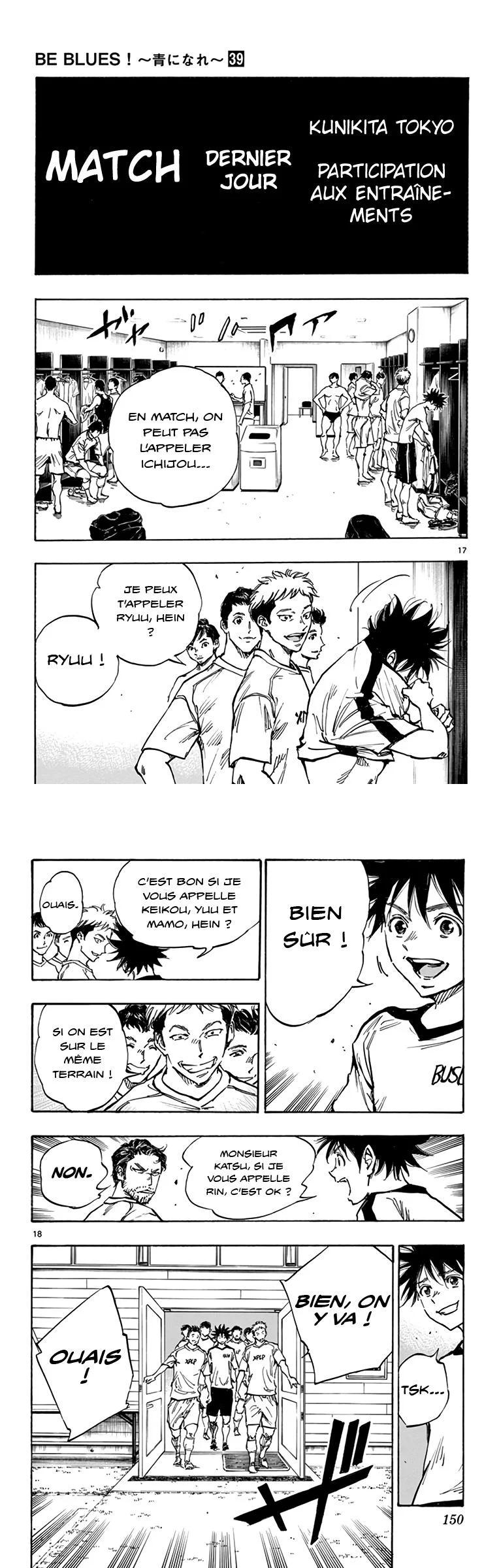 Read Be Blues FR Manga Online