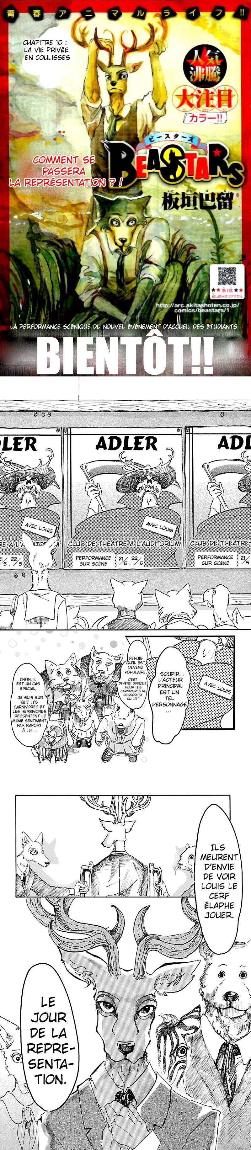Read Beastars FR Manga Online