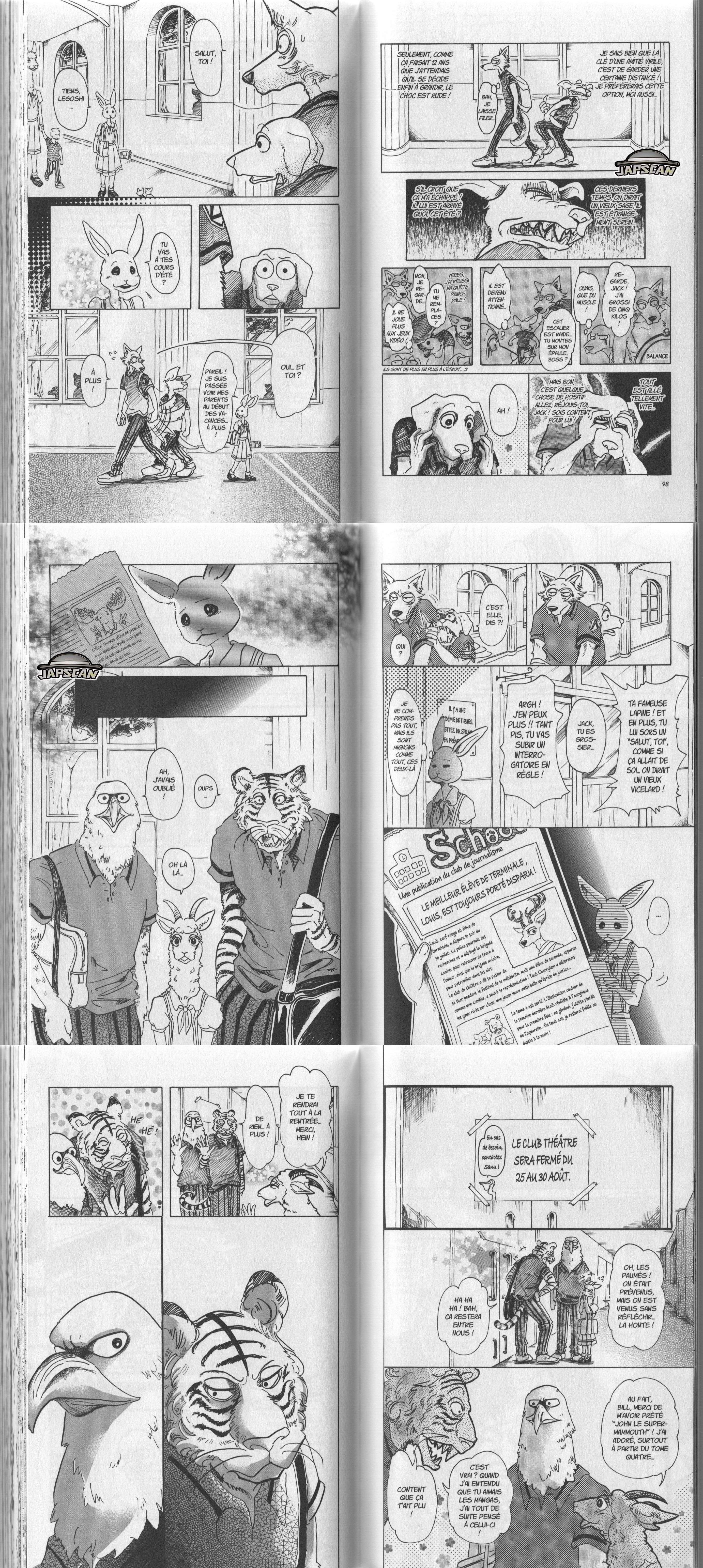 Read Beastars FR Manga Online