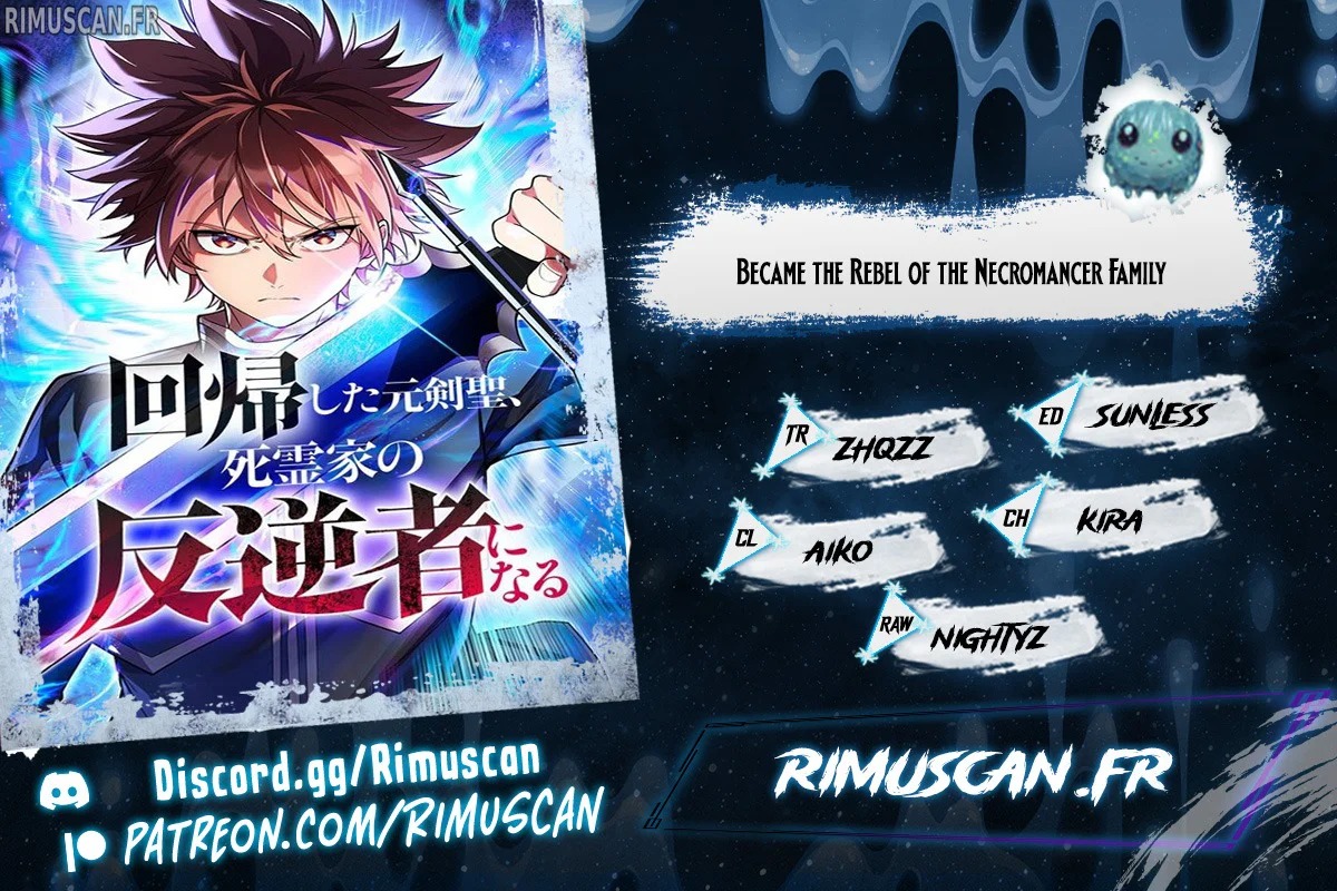 Read Became the Rebel of the Necromancer Family FR Manga Online