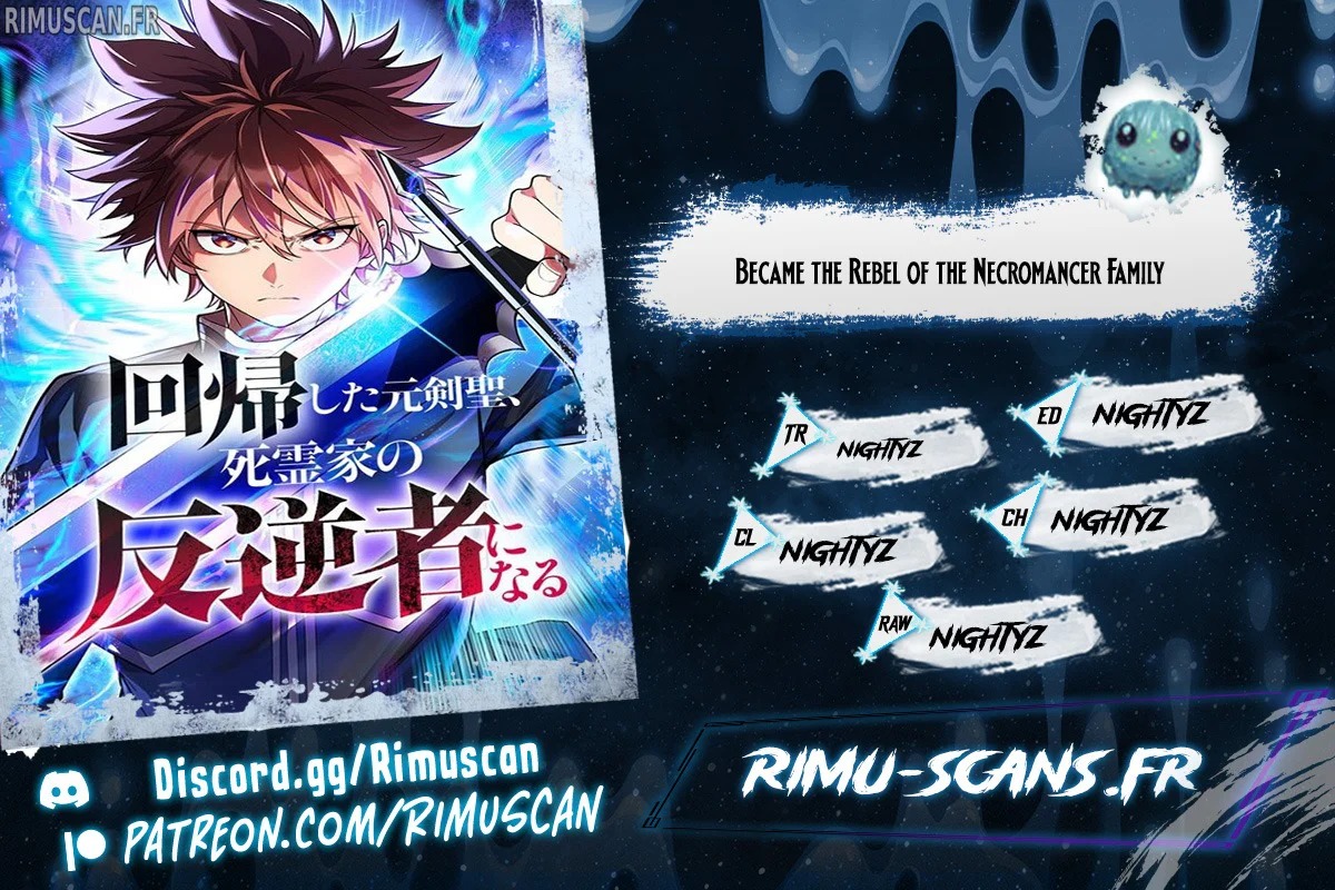 Read Became the Rebel of the Necromancer Family FR Manga Online