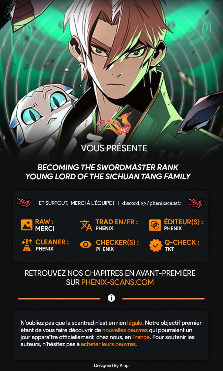 Read Becoming the Swordmaster of the Sichuan Tang Clan FR Manga Online