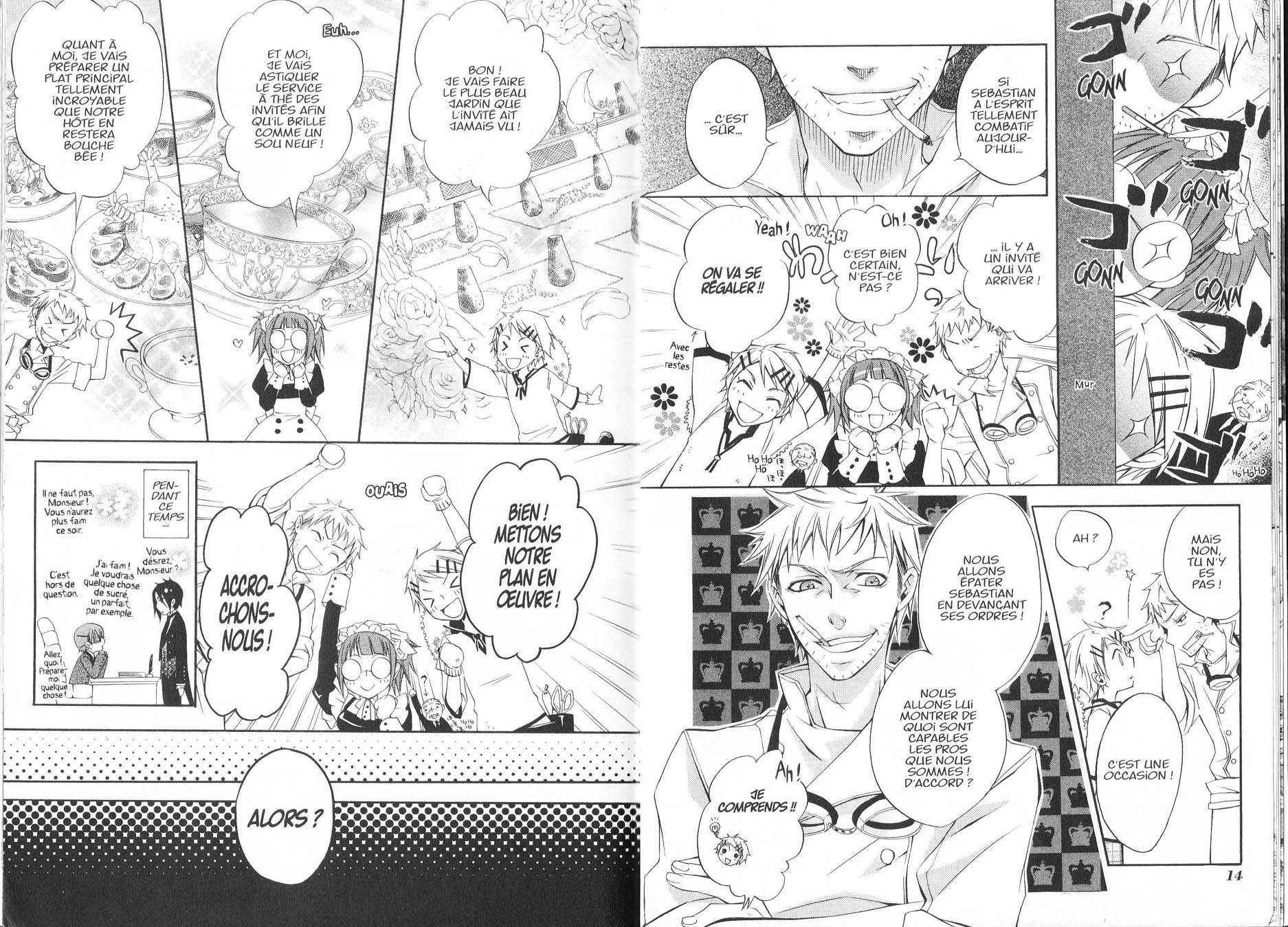 Read Black Butler FR Manga Online