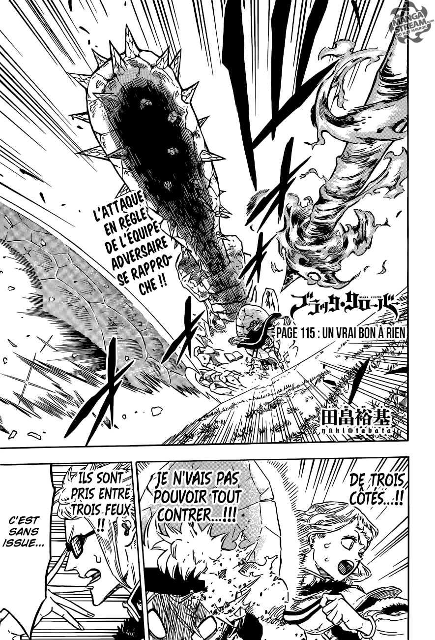 Read Black Clover FR Manga Online