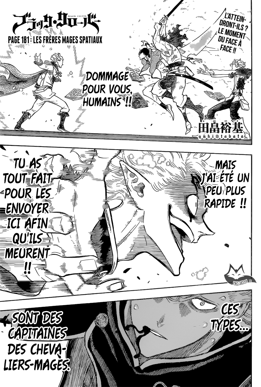 Read Black Clover FR Manga Online