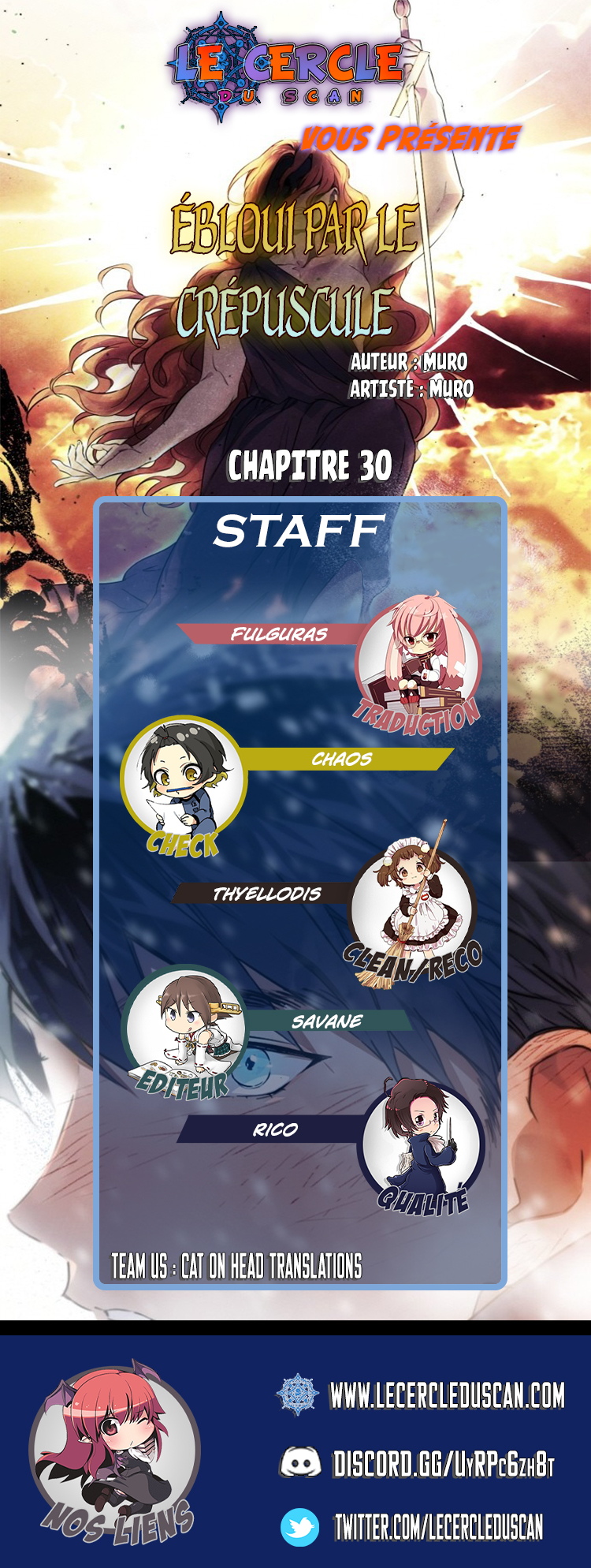 Read Blinded by the Setting Sun FR Manga Online