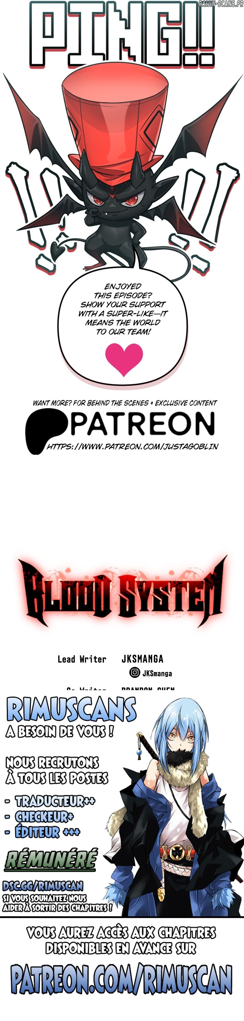Read Blood System FR Manga Online