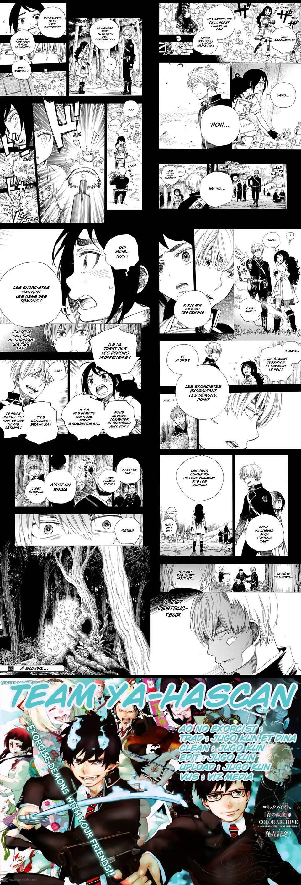 Read Blue Exorcist FR Manga Online