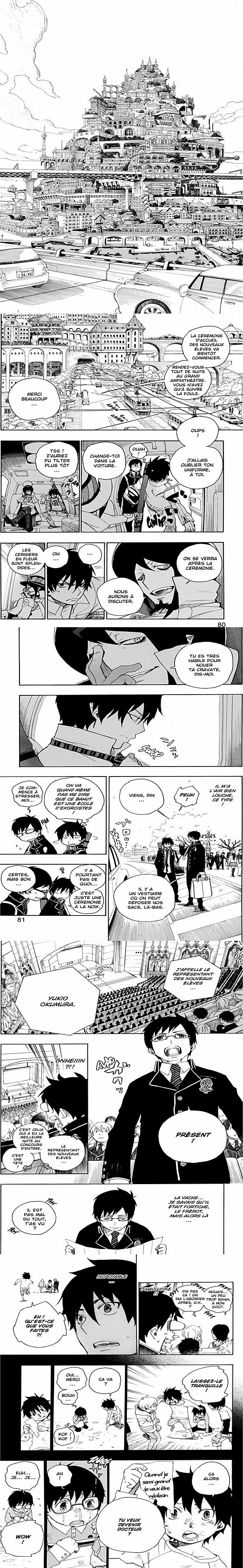 Read Blue Exorcist FR Manga Online