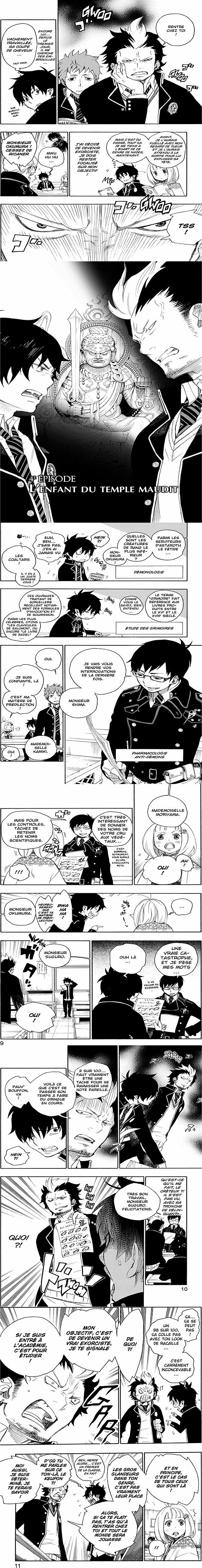 Read Blue Exorcist FR Manga Online