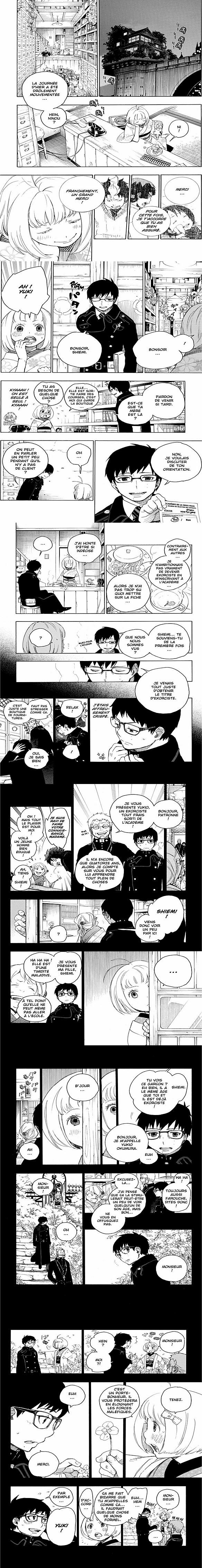 Read Blue Exorcist FR Manga Online