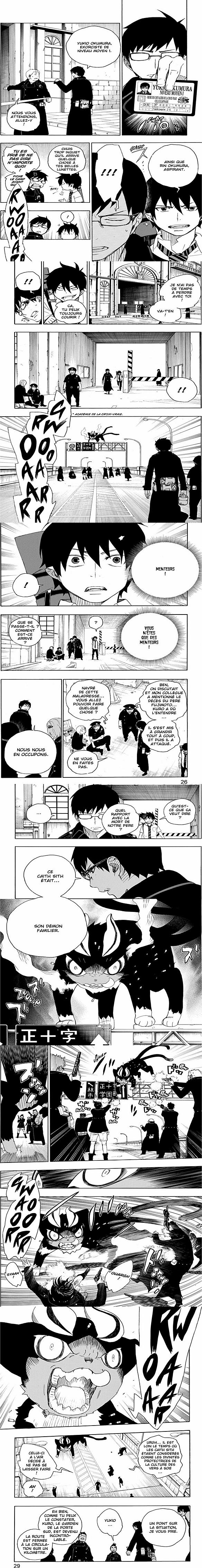 Read Blue Exorcist FR Manga Online