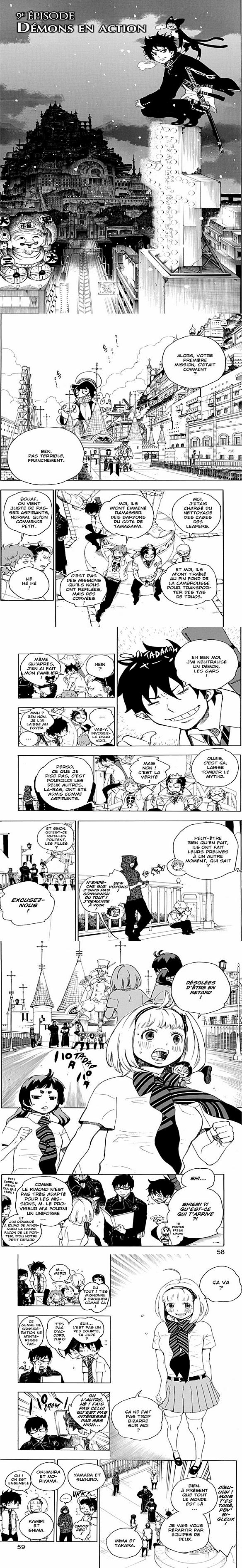 Read Blue Exorcist FR Manga Online