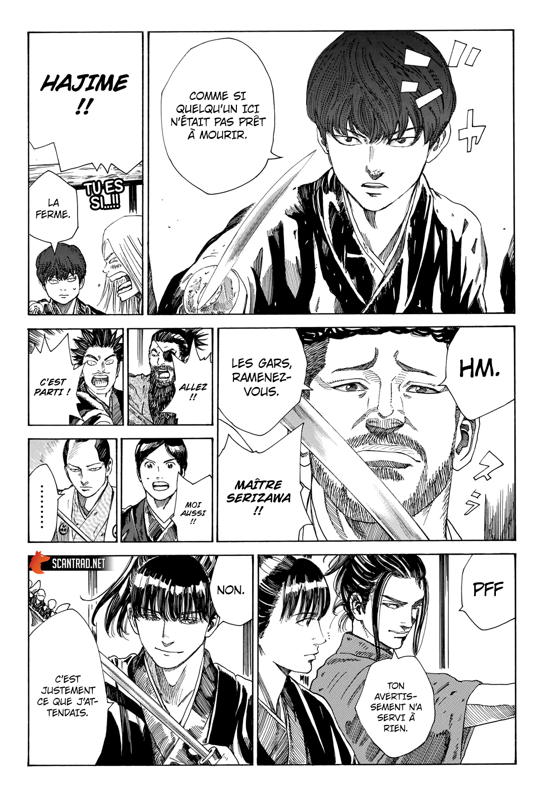 Read Blue Wolves FR Manga Online