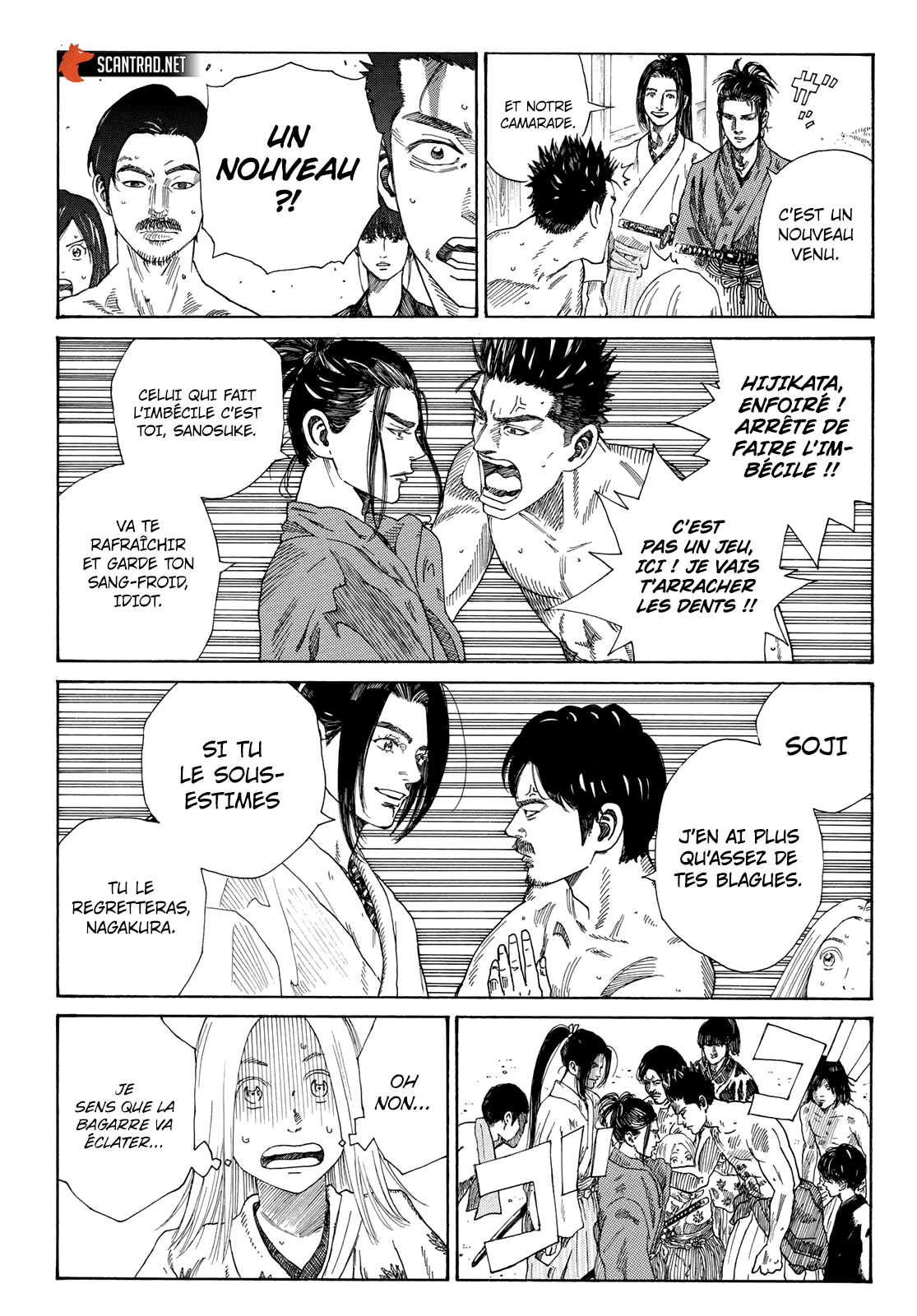 Read Blue Wolves FR Manga Online