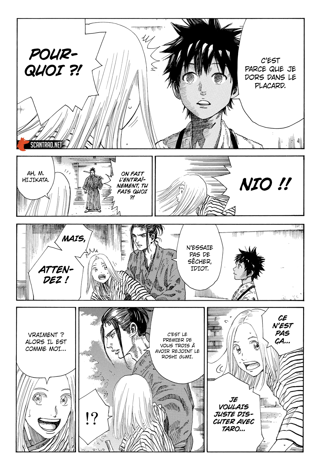 Read Blue Wolves FR Manga Online