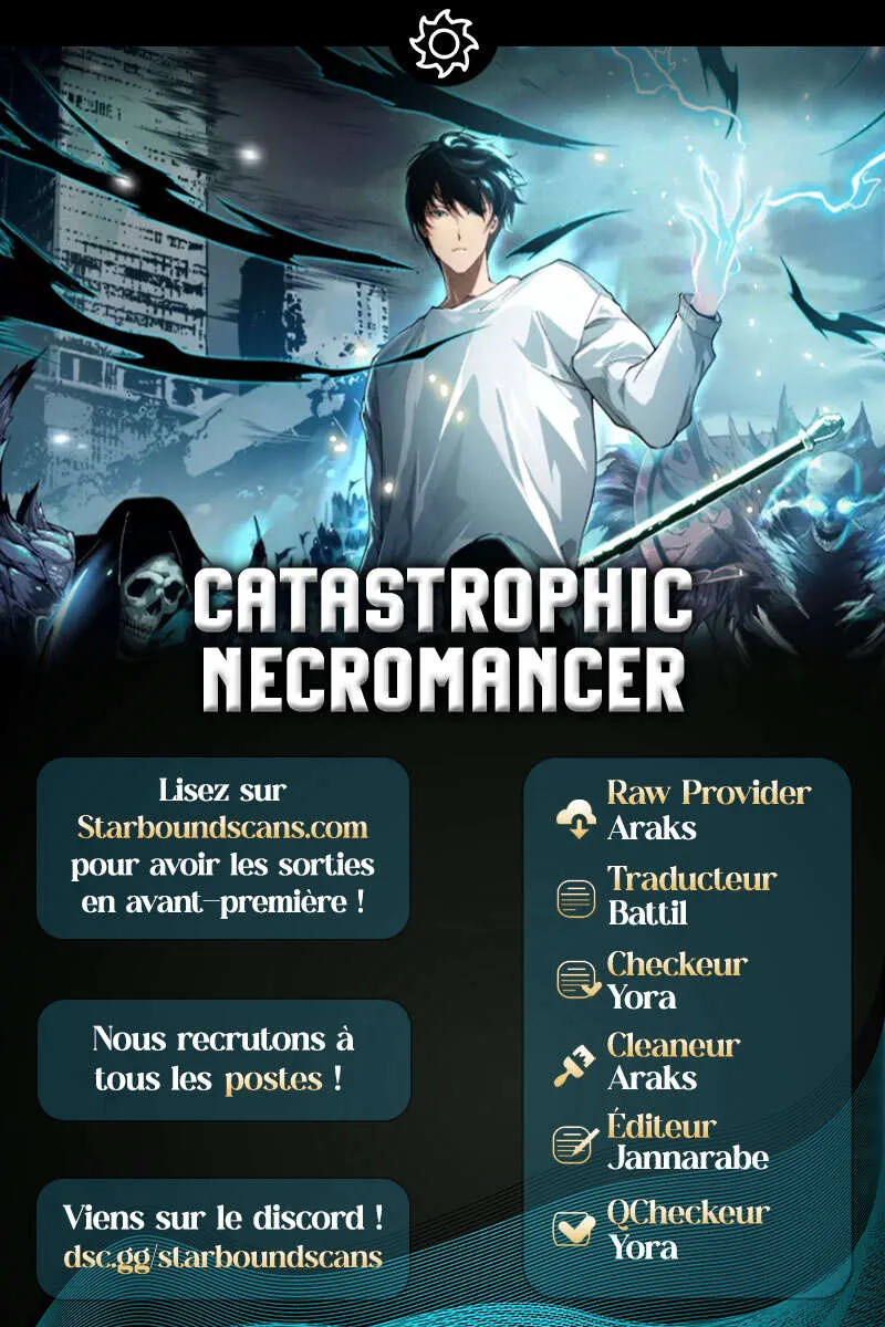Read Catastrophic Necromancer FR Manga Online