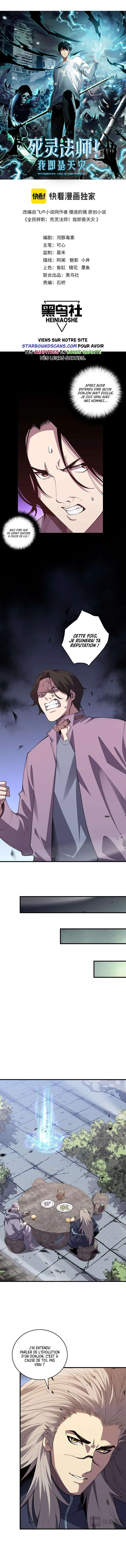 Read Catastrophic Necromancer FR Manga Online