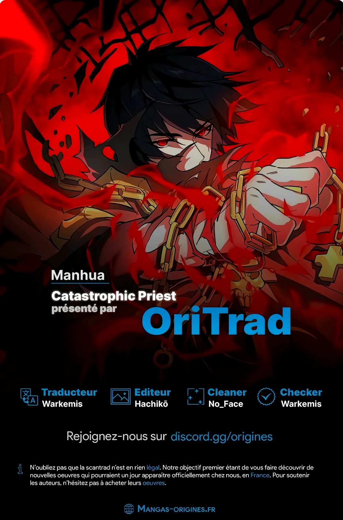 Read Catastrophic Priest FR Manga Online