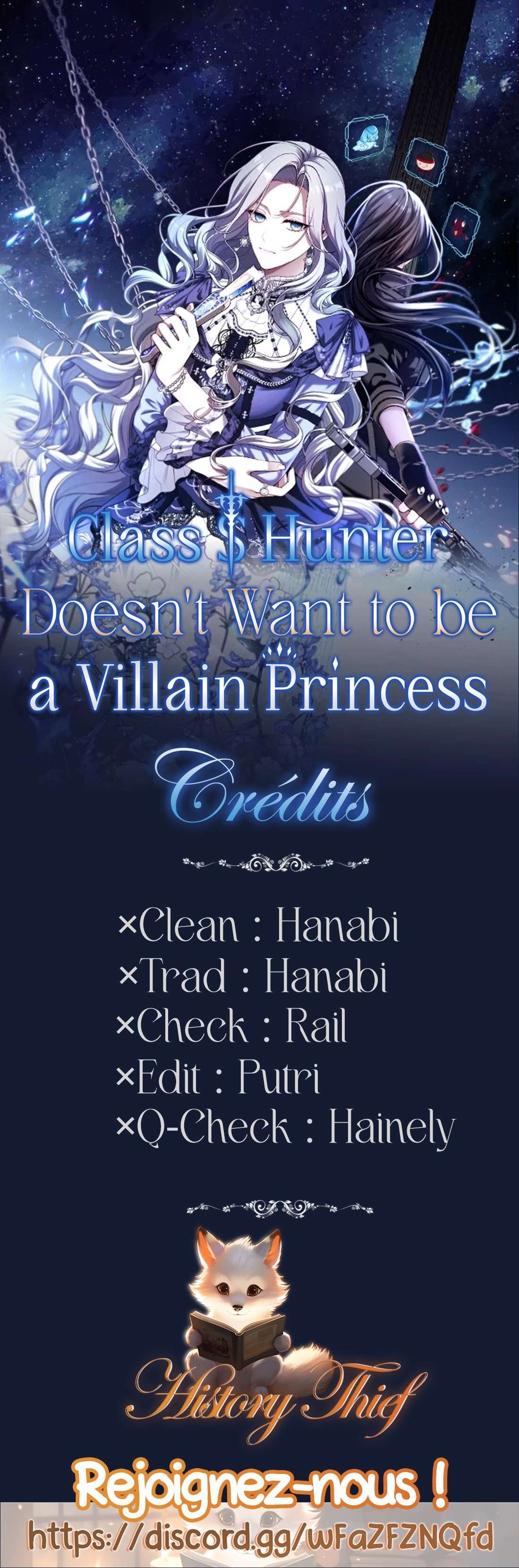 Read Class S Hunter Doesn t Want to be a Villain Princess FR Manga Online