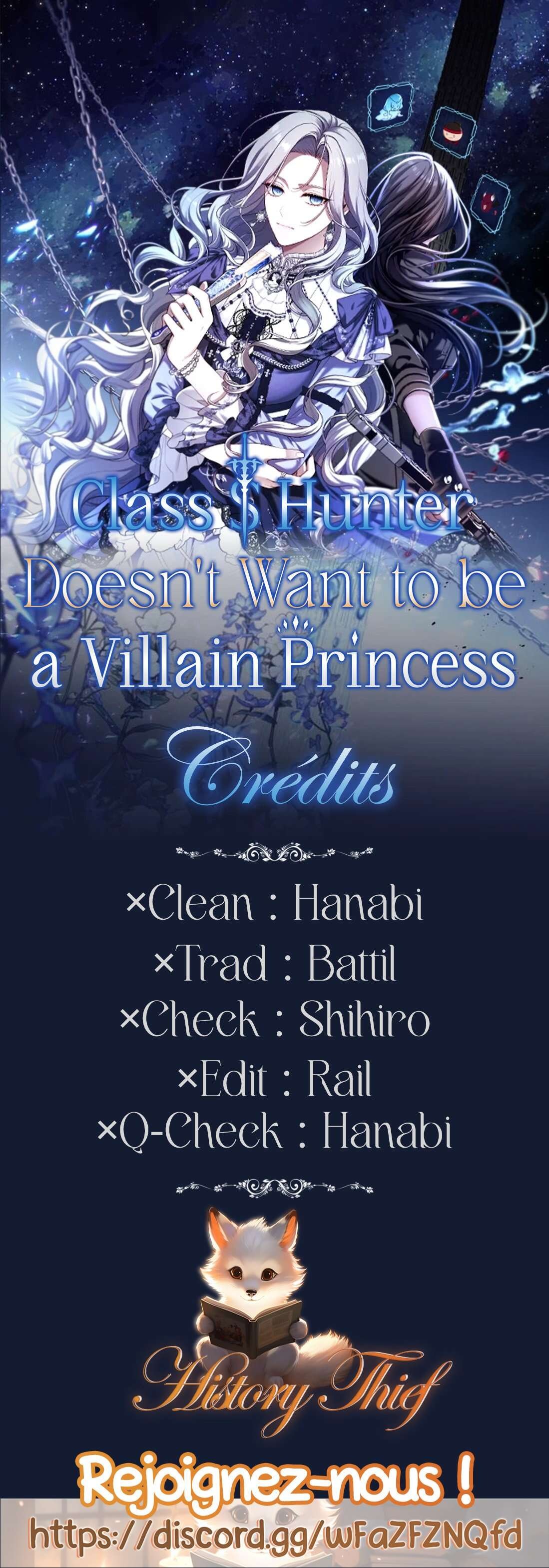 Read Class S Hunter Doesn t Want to be a Villain Princess FR Manga Online