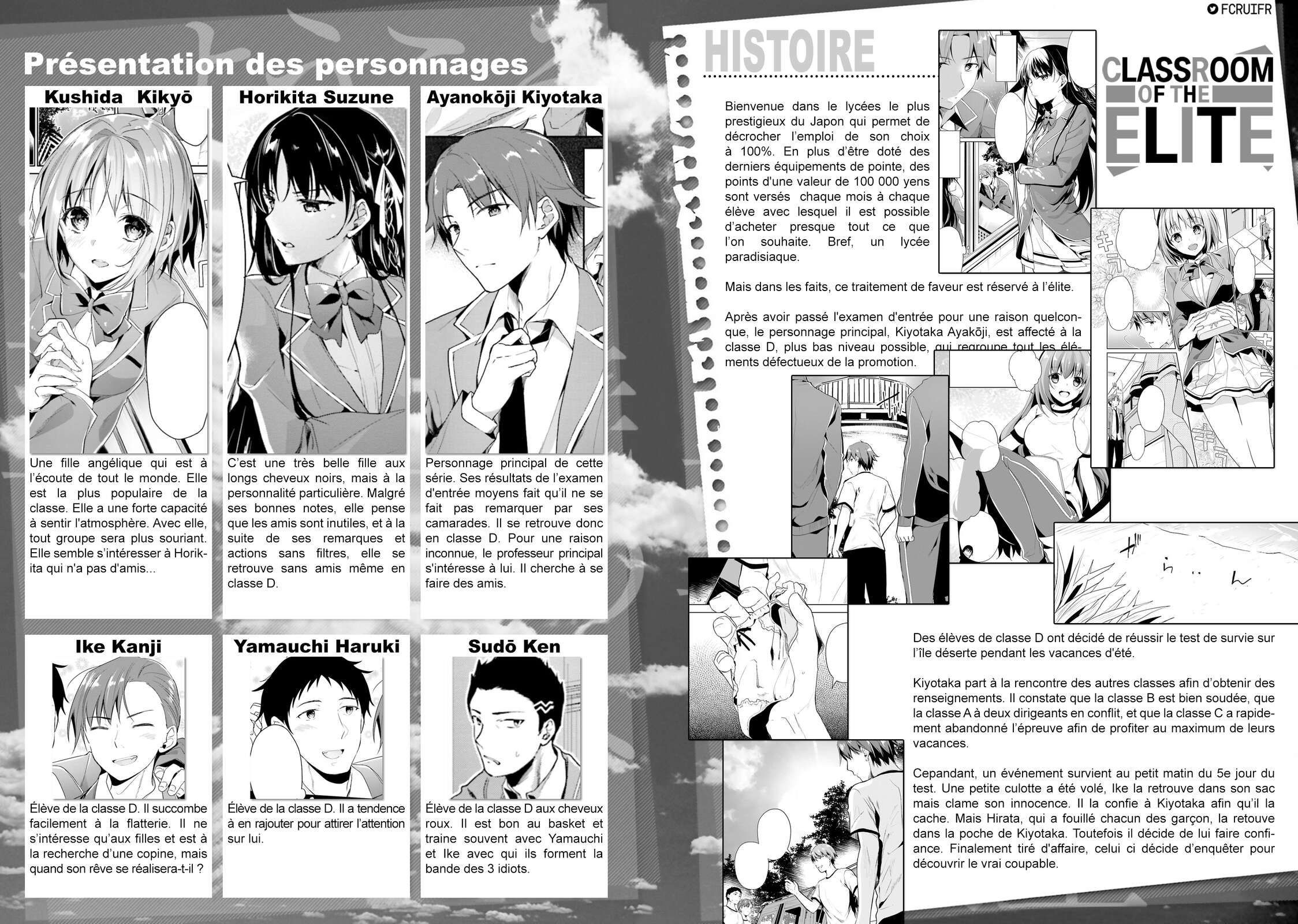Read Classroom of the Elite FR Manga Online