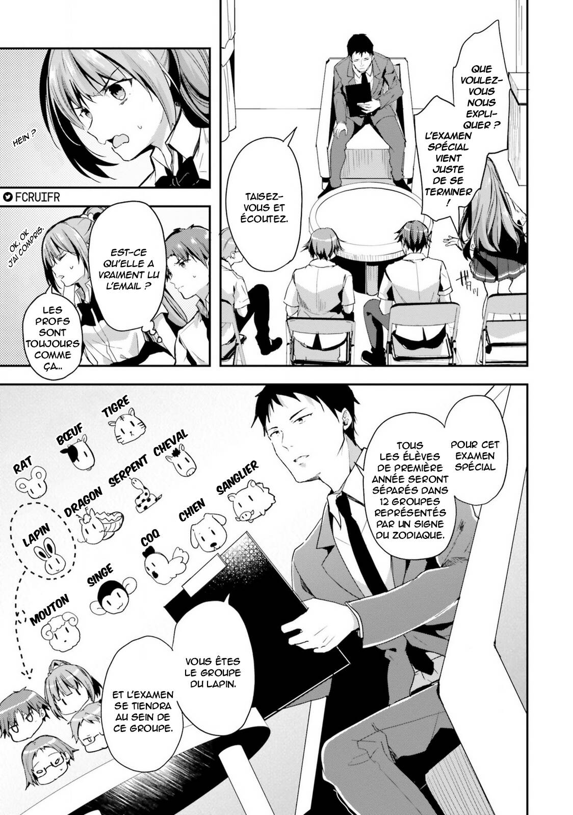 Read Classroom of the Elite FR Manga Online