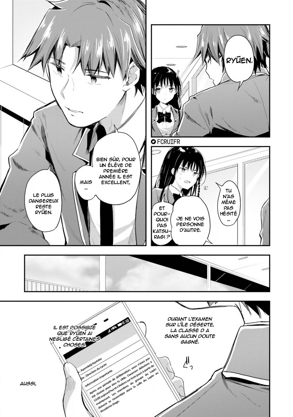 Read Classroom of the Elite FR Manga Online