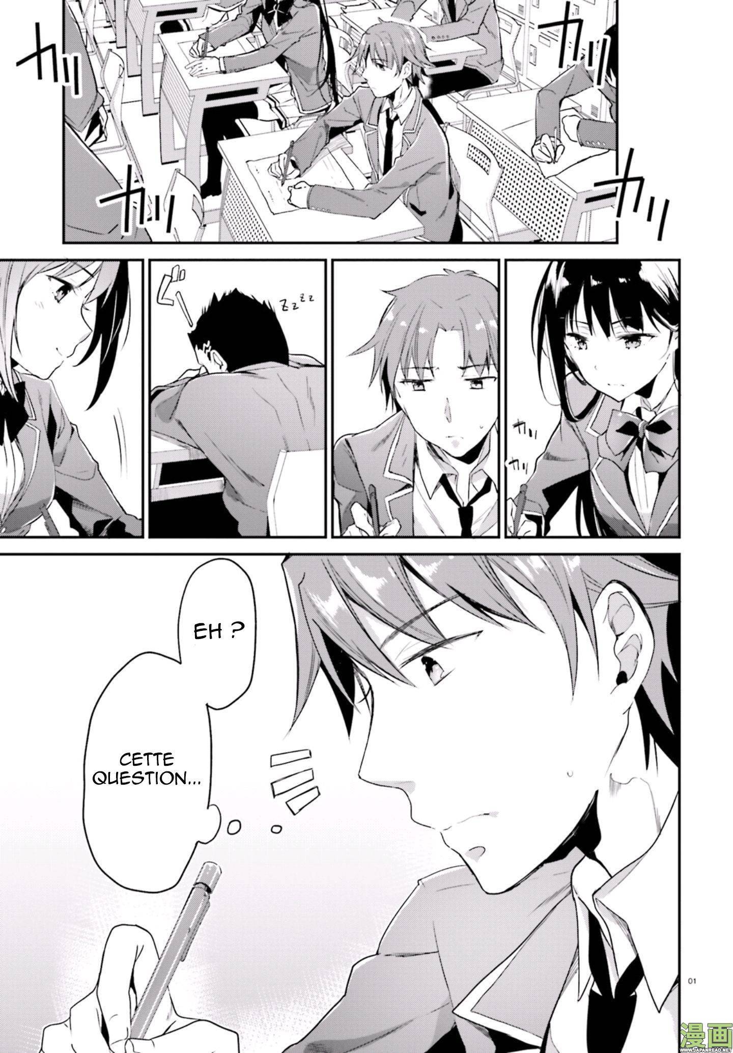 Read Classroom of the Elite FR Manga Online